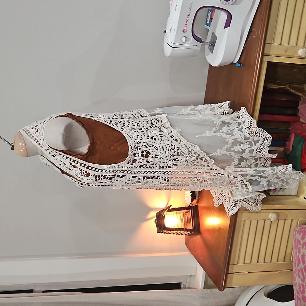White Lace Cardigan - Picture 2 of 5